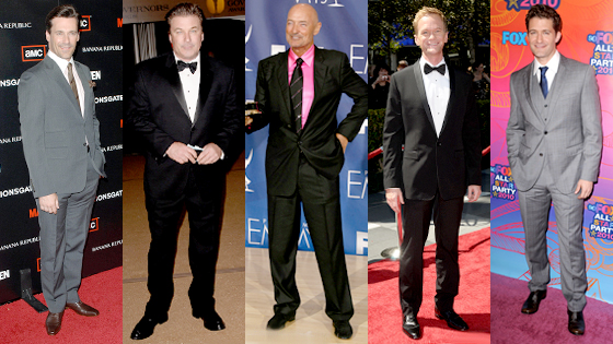 Jon Hamm, Alec Baldwin, Terry O Quinn, Neil Patrick Harris, Matthew Morrison Jon Hamm, Alec Baldwin, Terry O Quinn, Neil Patrick Harris, Matthew Morrison